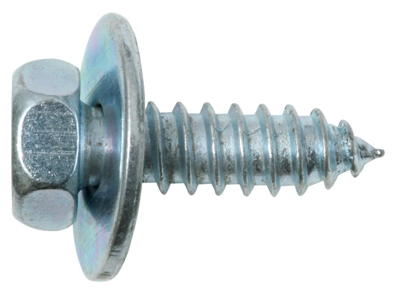 Blechschrauben mit Scheibe Sechskantkopf, verzinkt, DIN 6901 x 4009155743332