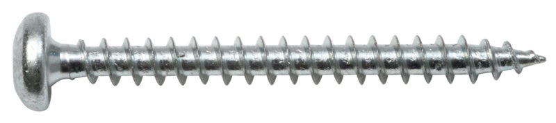 Vis bois et panneaux, tête cylindrique bombée, TX, avec embout, filetage total, acier zingué