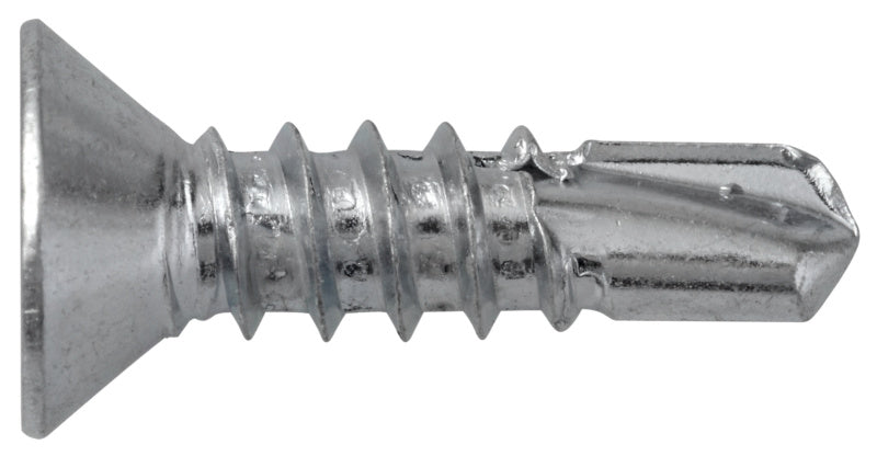 Tornillo autoperforante, cabeza avellanada, cincado, DIN 7504-P