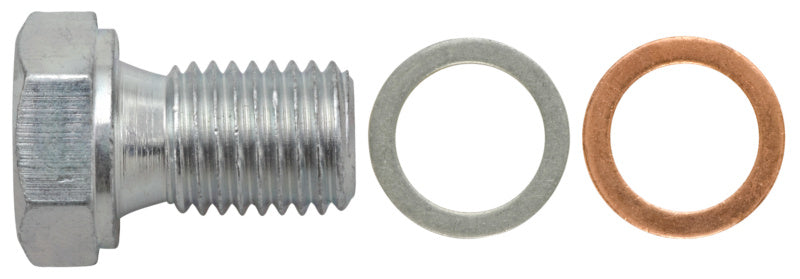 Oil drain plug with sealing ring