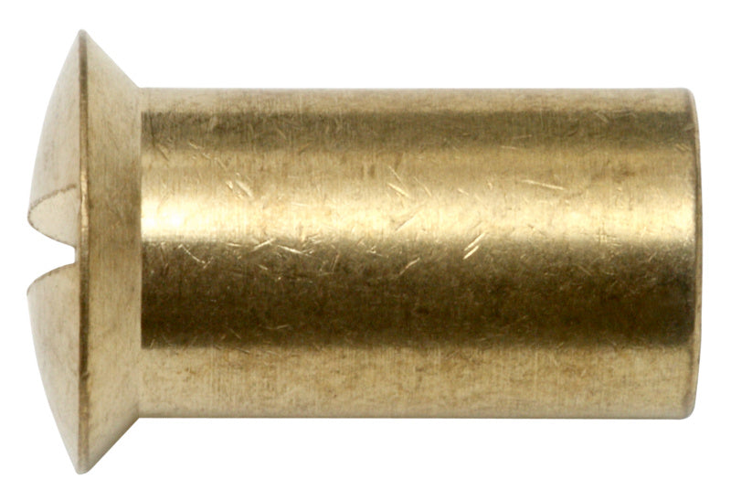 Écrou pour vis relieuse, laiton brut