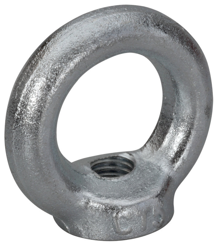 Ring nut, zinc-plated, DIN 582