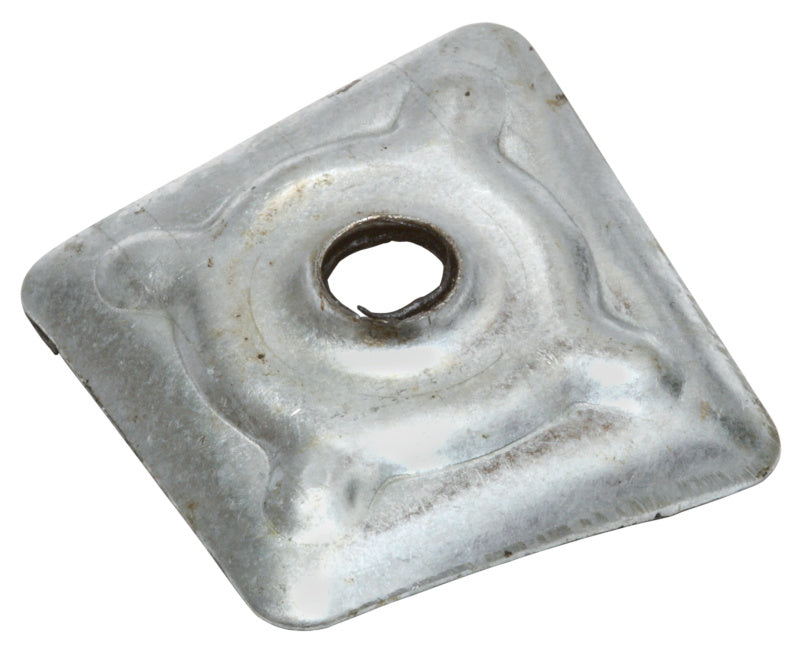 Washer for square-head screw, zinc-plated