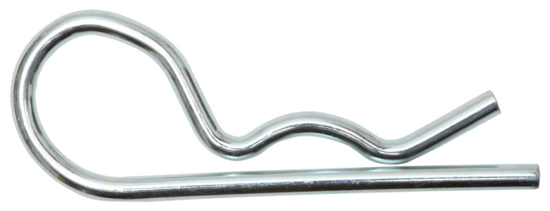 Spring cotter pin, single, zinc-plated