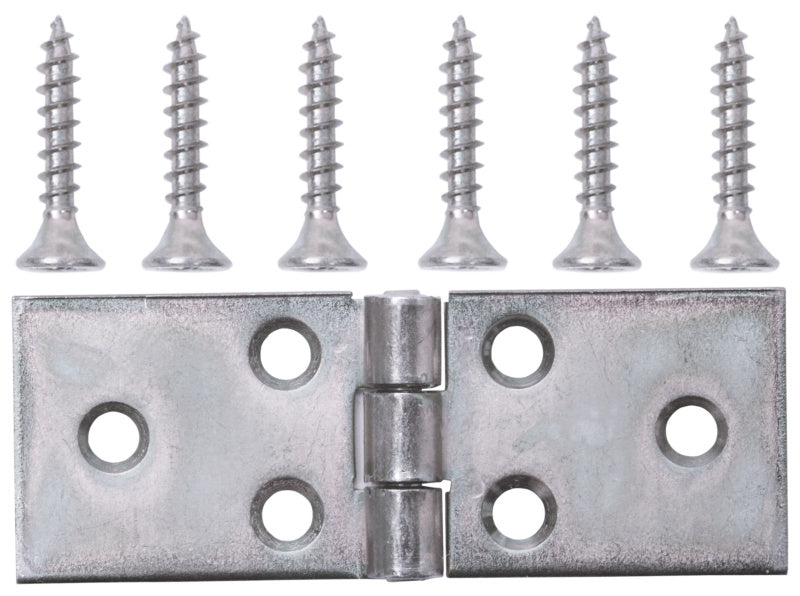 Table hinge, rolled with screws