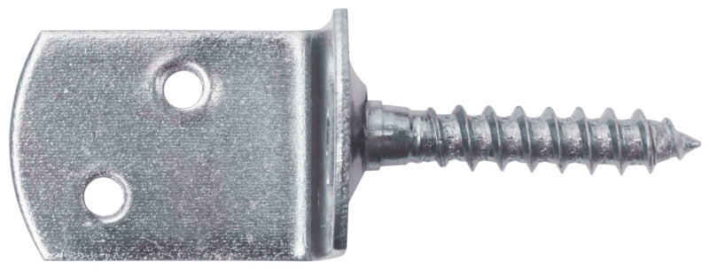 Patte de fixation en L, acier zingué