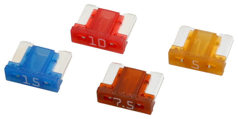 Jeu de mini-fusibles à broche à profil bas