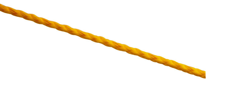 Multifilschnüre, Polypropylen, gelb, DIN 83307