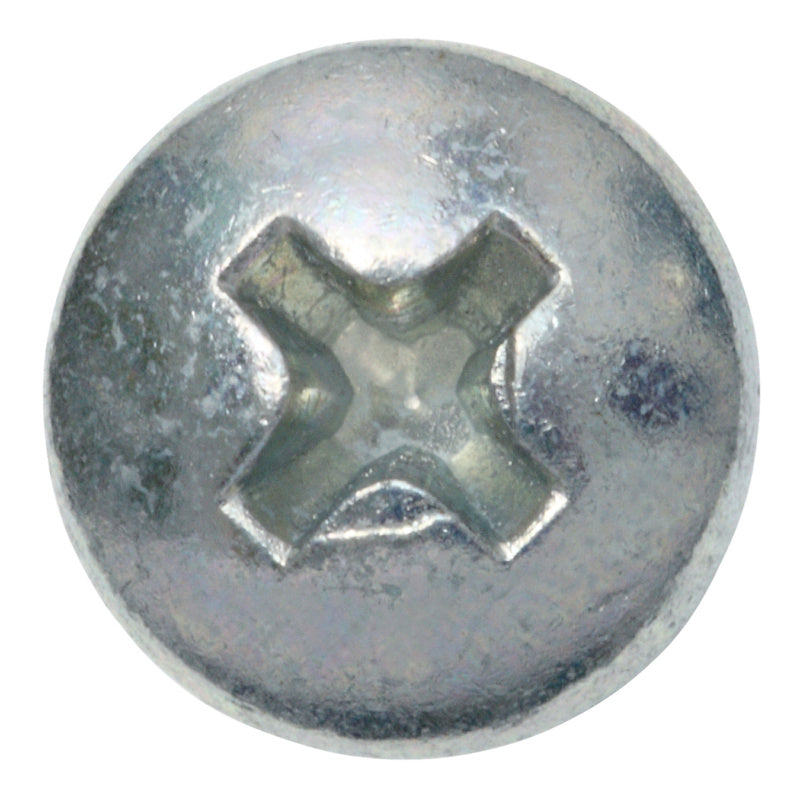 Tornillo rosca chapa, cabeza alomada, cincado, DIN 7981