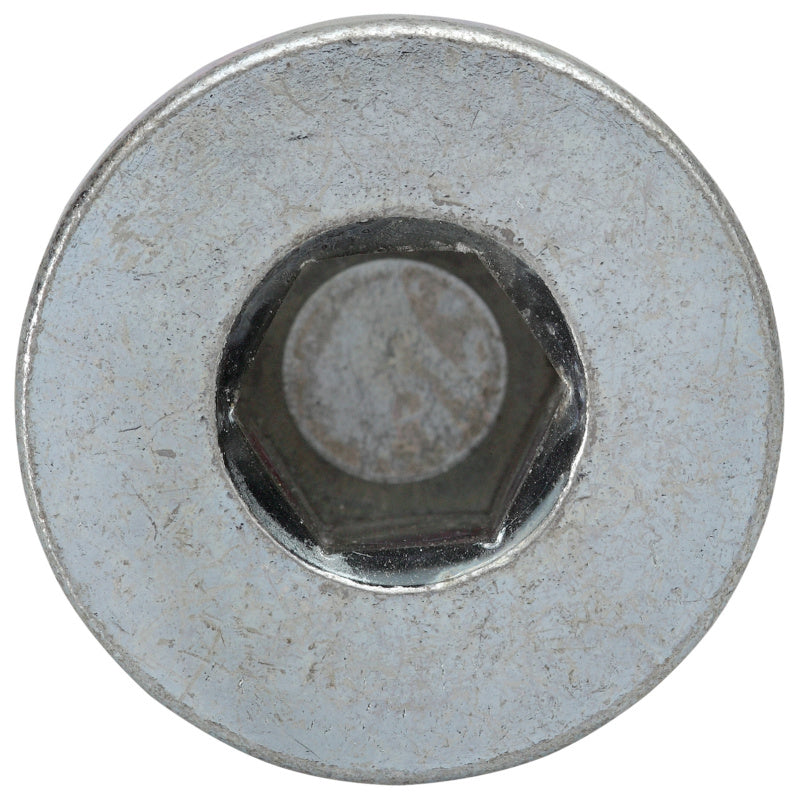Oil drain plug without sealing ring