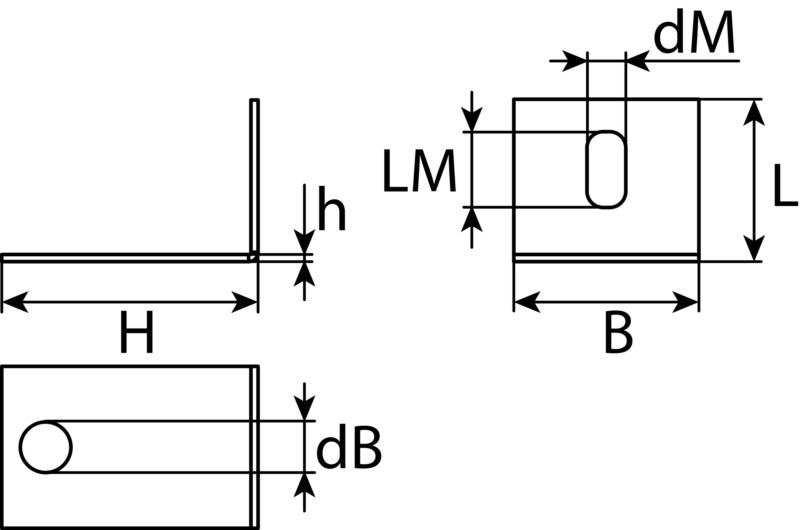 Conector para soportes de hormigón