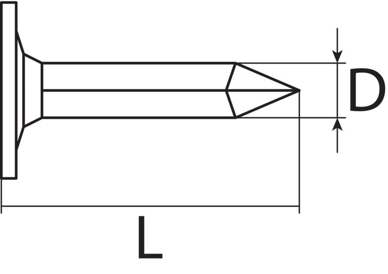 Upholstering nail