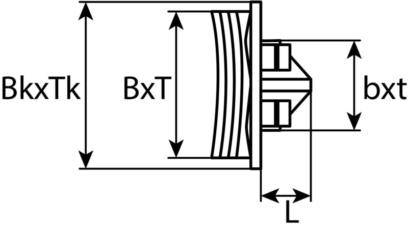 Plate clamp short
