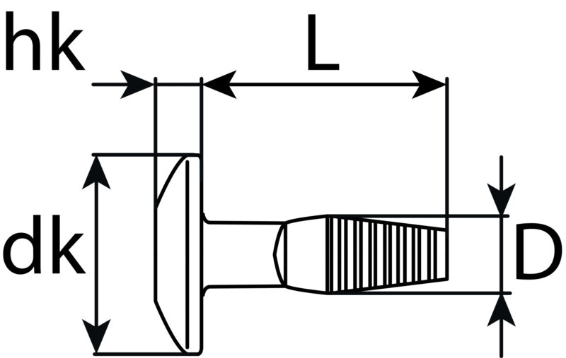 Clamping pin PSA