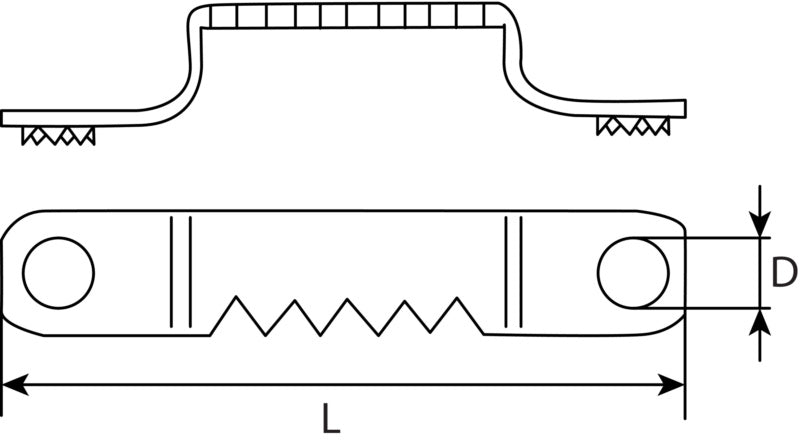 Picture hanger with saw tooth