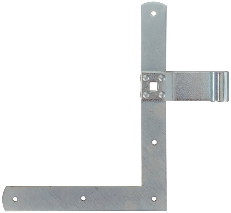 Window hinge, angled hinge, right