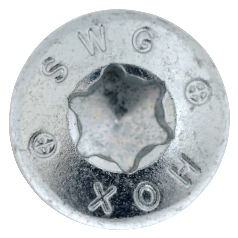 HOX pan head, full thread with bit