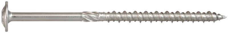 Timber screws TX washer head, partial thread, A2 stainless steel