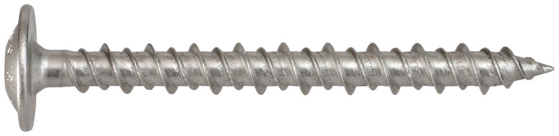 Timber screws TX washer head, full thread, A2 stainless steel