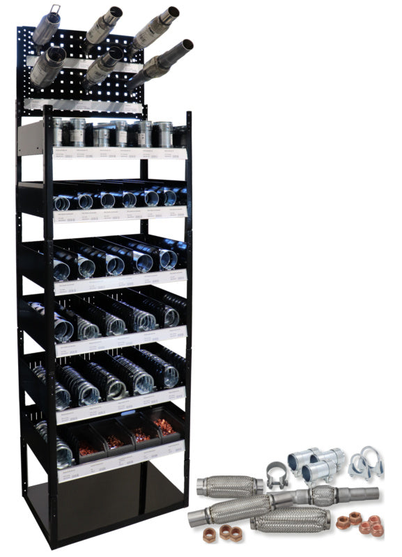 Special Tower silencer attachments and flexible pipes