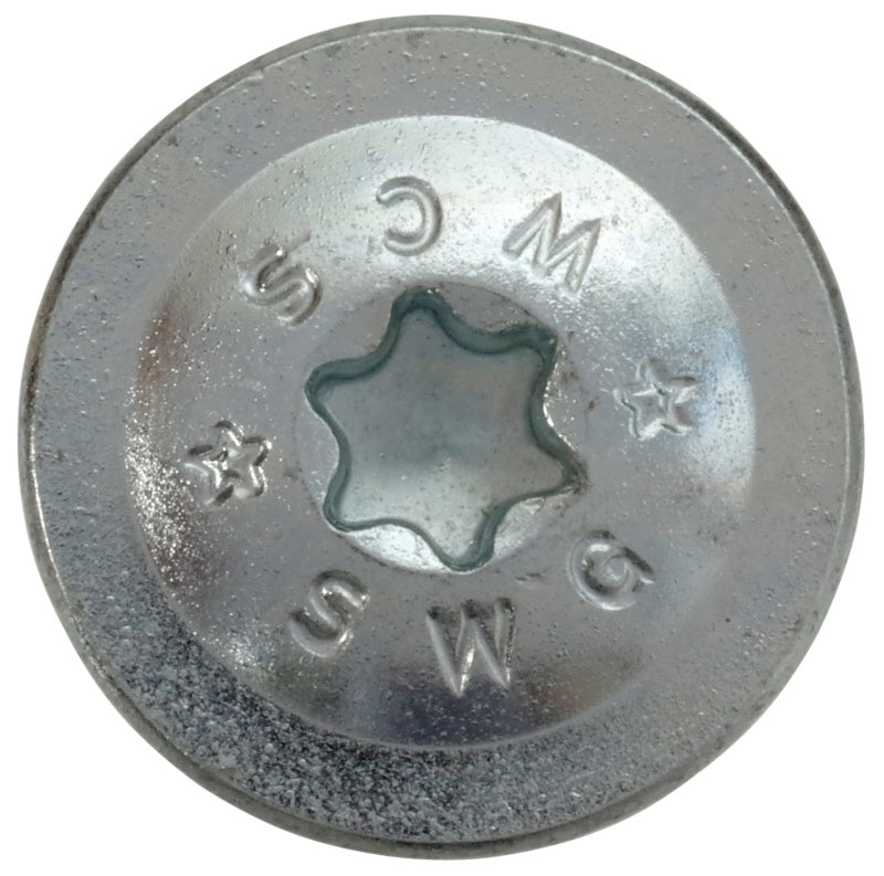 Timber screws TX washer head, zinc-plated