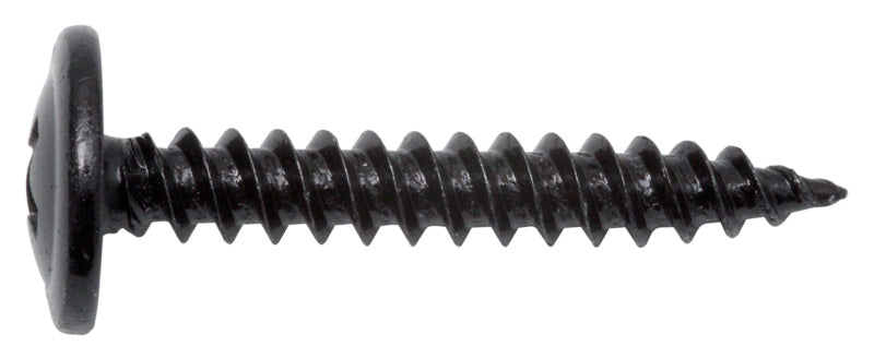 Blechschrauben mit Bund PH Flachrundkopf, schwarz verzinkt x 4009146023283