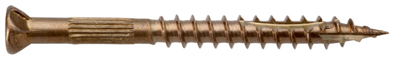 Decking screw, thermowood screw with bit