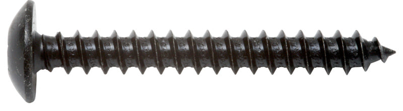 Vis pour penture, TX, tête cylindrique bombée, zinguée noire x 4009146440547