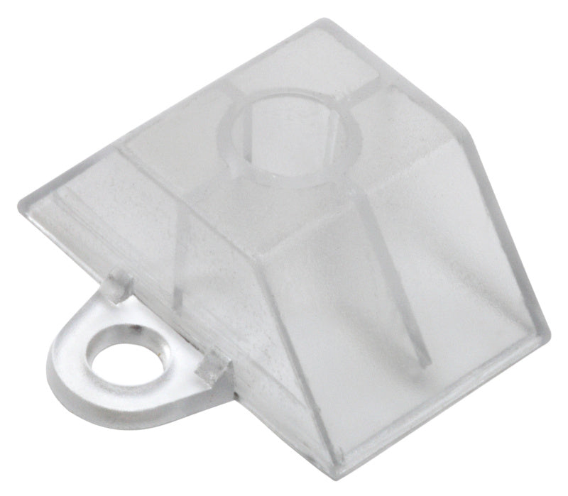Pontet plastique pour tôle trapézoïdale, translucide