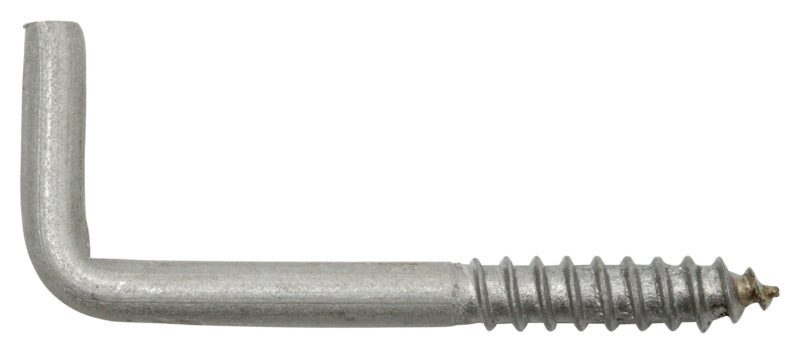 Screw hook, straight, stainless steel A2