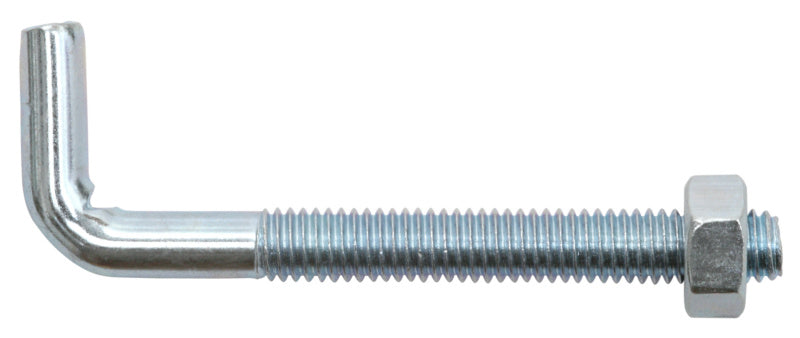 Metric screw hooks, angled, zinc-plated