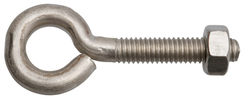 Ring bolt metric A2 stainless steel with nut