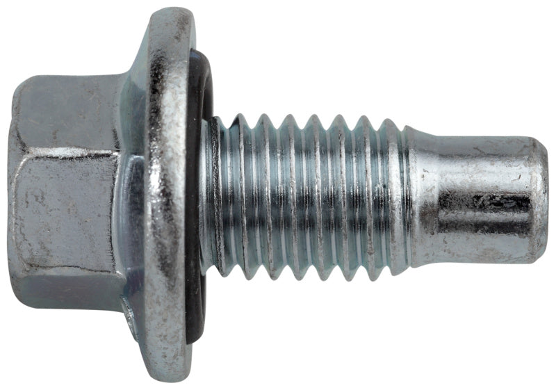 Oil drain plug with sealing ring