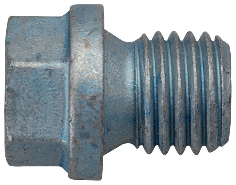 Oil drain plug without sealing ring