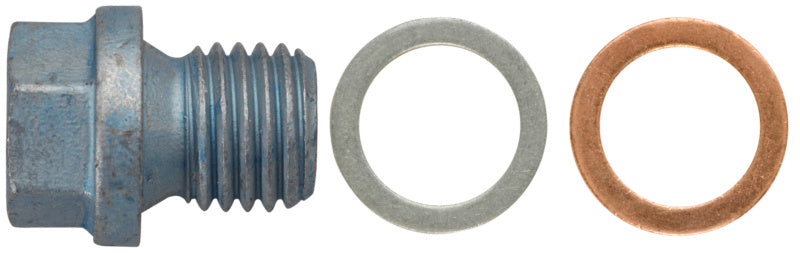 Oil drain plug with sealing ring