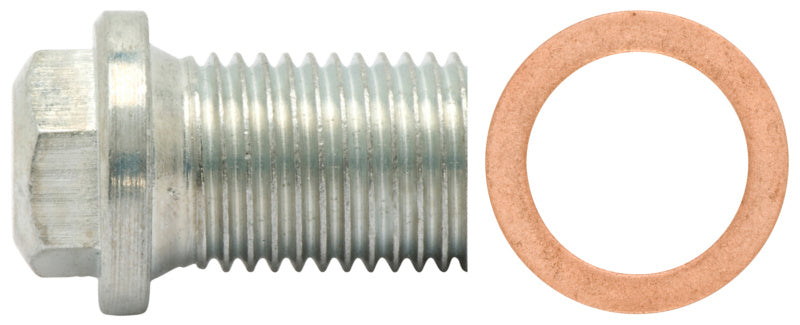 Ölablassschraube M14 x 1,5 x 24 mit Dichtring, Stahl Delta Tone x 4009155763118