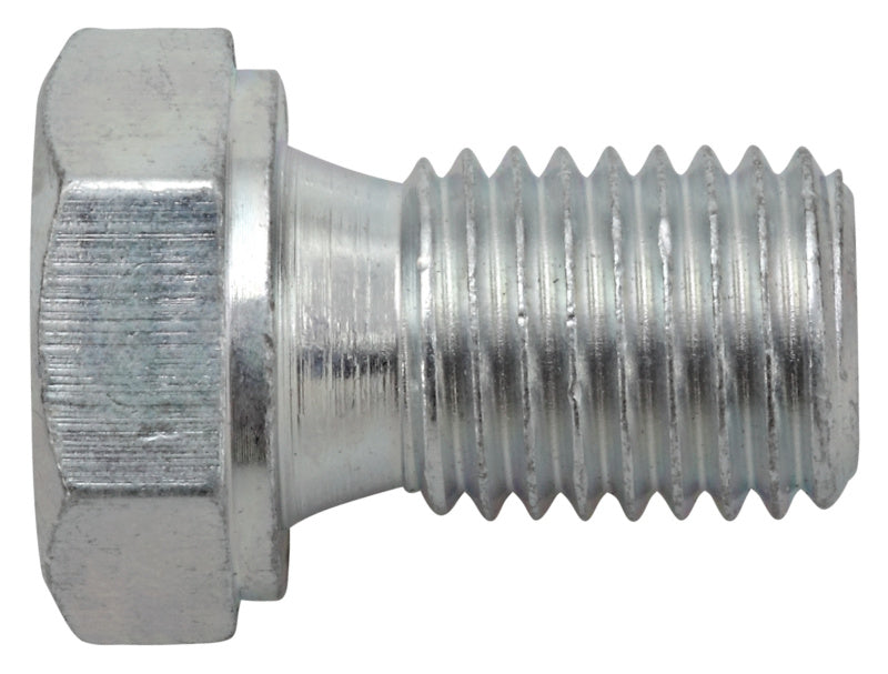 Oil drain plug without sealing ring
