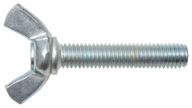 Tornillo de mariposa, tipo americano, cincado