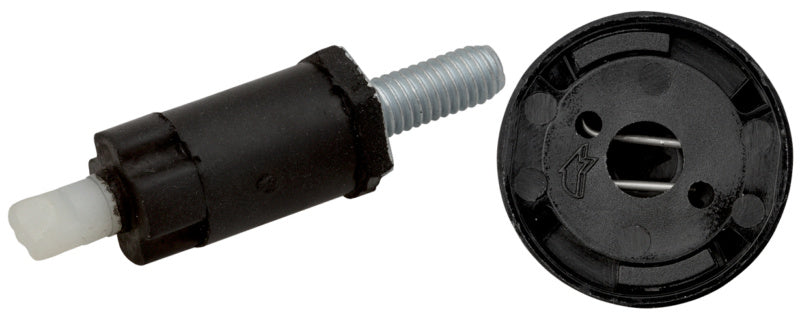 Quick-action coupling and silent bl. engine cover