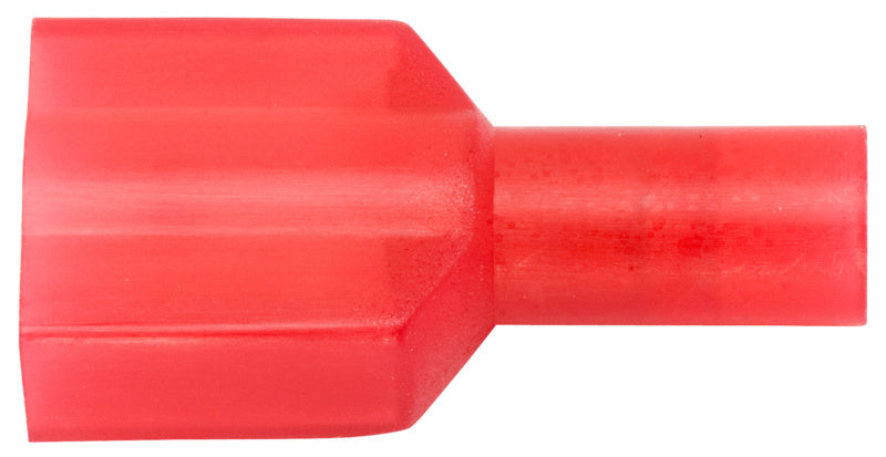 Cosse plate mâle, isolée