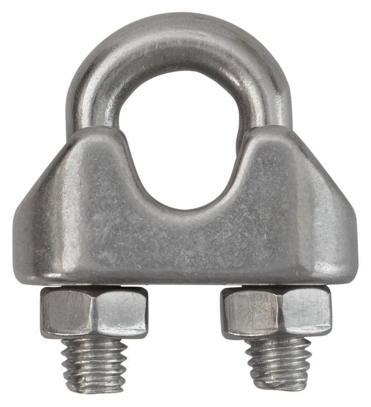 Rope clamp, stainless steel A4