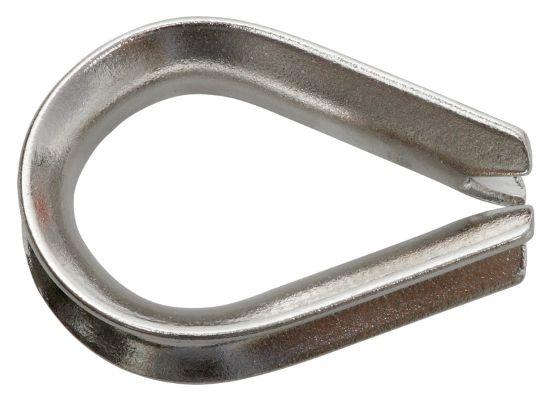 Cosse cœur, acier inoxydable A4