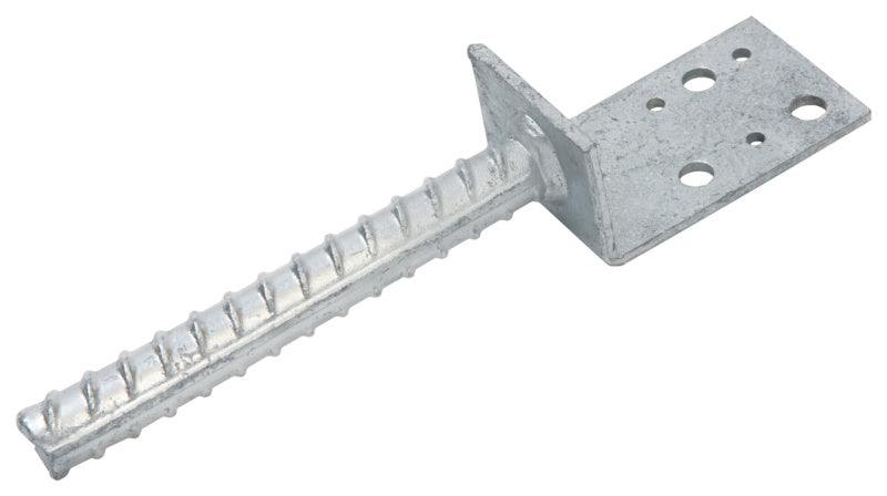 Post anchor, L-shape with spike