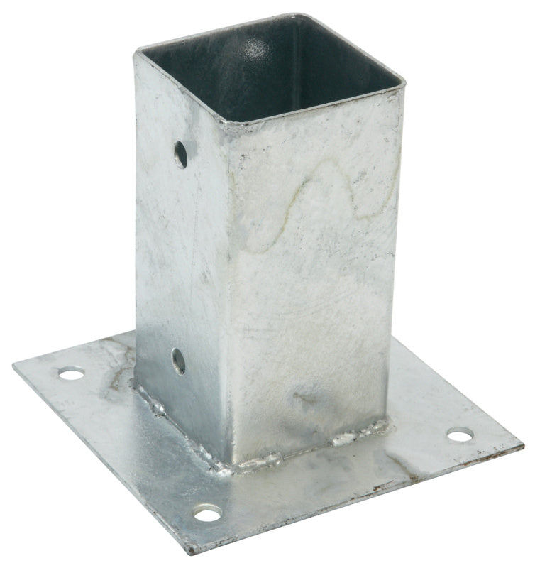 Screw-in post anchor with sleeve