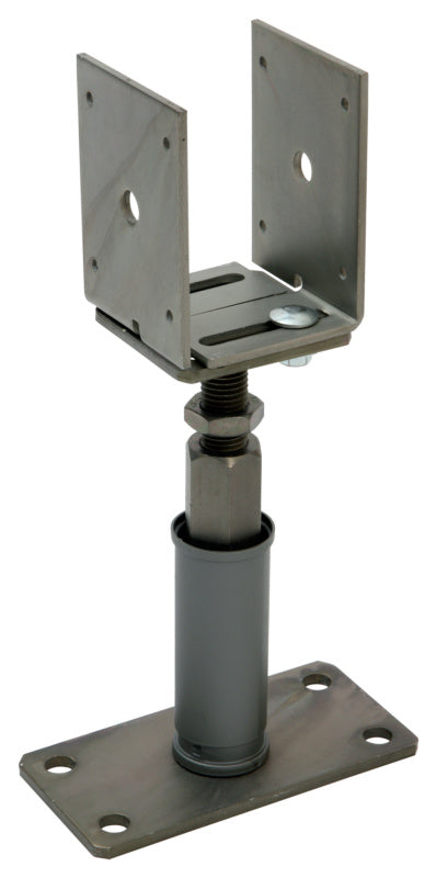 Post anchor, height- and side-adjustable according to ETA-13/0026