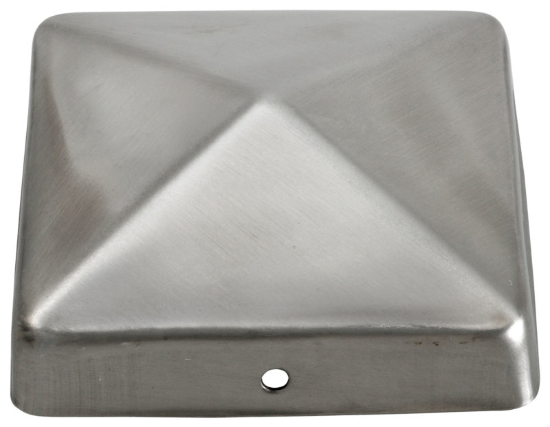 Post cap with pyramid, stainless steel A2