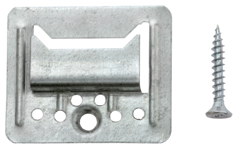 Claw with screws, zinc-plated