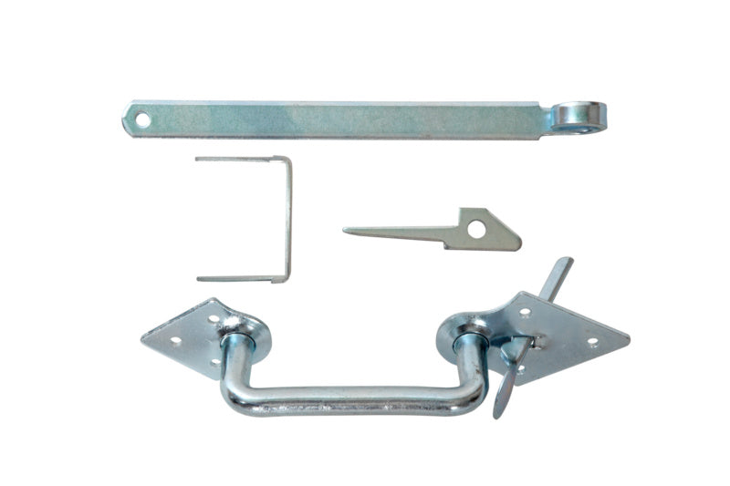 Barn door latch set