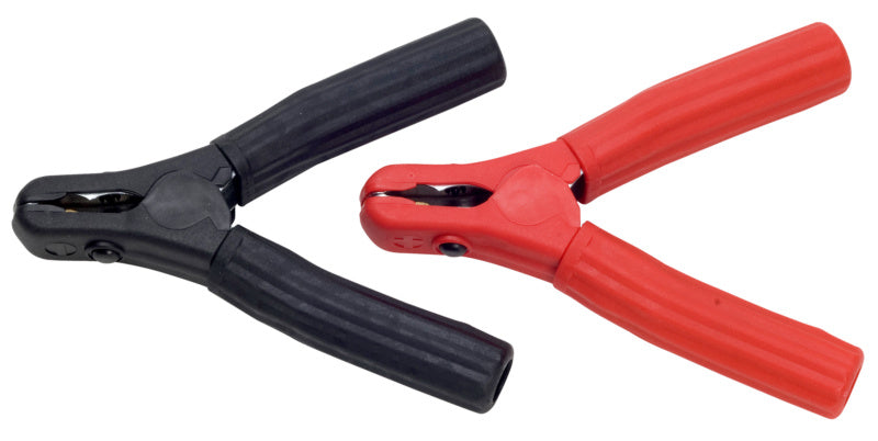 Charger clamp 100 A, red/black