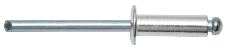 Blind rivet, round pan head, aluminium/steel